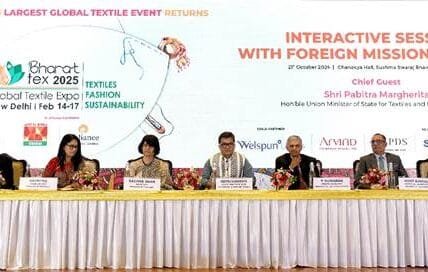 Ministry of Textiles organised an interactive session with Foreign Missions in India for Bharat Tex 2025 in New Delhi
