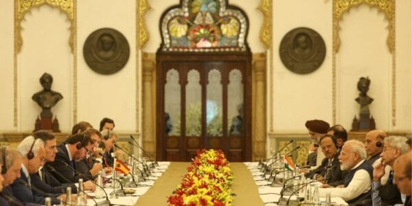 PM Modi and Spanish PM Pedro Sanchez held bilateral and delegation level talks in Vadodara