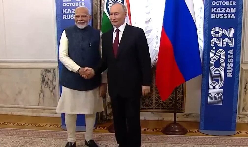 PM Modi held a bilateral meeting with Russian President Vladimir Putin