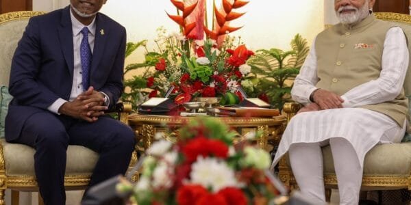 PM Modi meets President Muizzu of Maldives