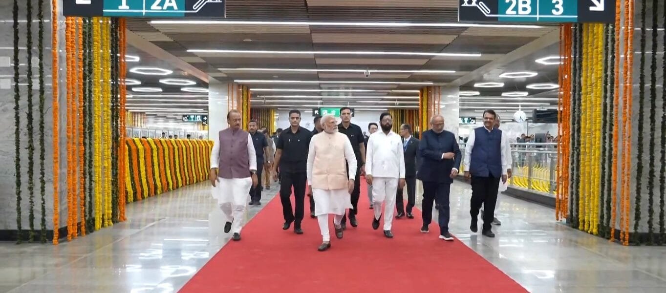 PM Modi shared his memorable moments from Mumbai Metro visit today