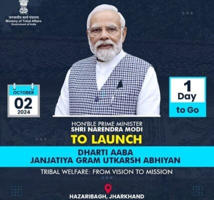 PM Modi to launch tribal welfare projects worth over ₹83,300 crore in Jharkhand tomorrow