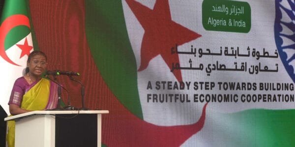 President Draupadi Murmu calls for deeper economic cooperation between India and Algeria