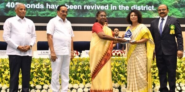 President Draupadi Murmu presented the 5th National Water Awards in New Delhi today