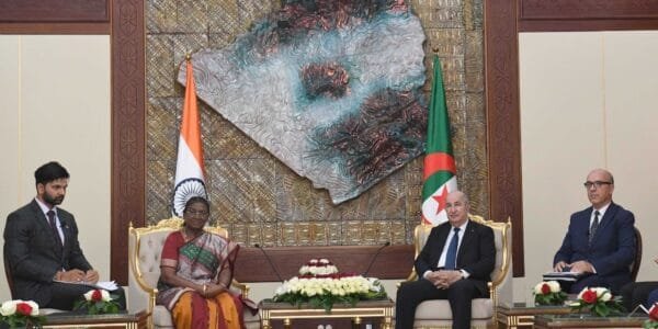 President Murmu holds talks with Algerian President Tabboune