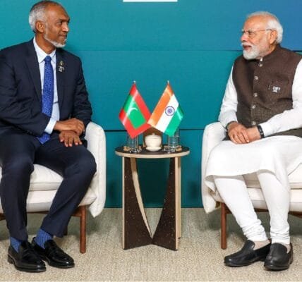 Prime Minister Modi will discuss various issues with Maldives President Dr. Mohammad Muizzu today