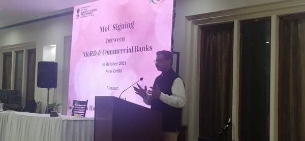 Rural Development Ministry signs MoU with ten banks to promote personal financing