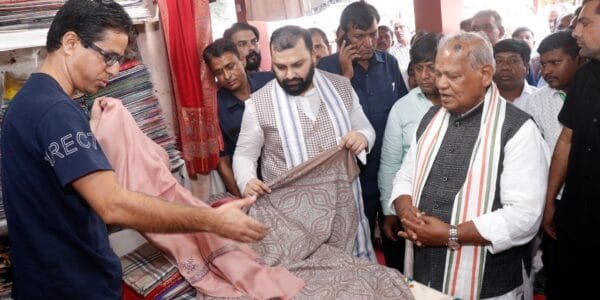 Special Khadi Exhibition inaugurated under 'Khadi Mahotsav' at INA Delhi Haat