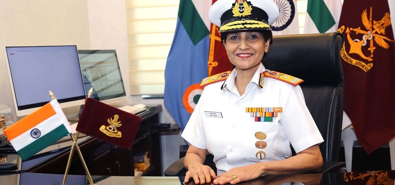 Surgeon Vice Admiral Aarti Sareen became the first woman to hold the post of Director General of Armed Forces Medical Services