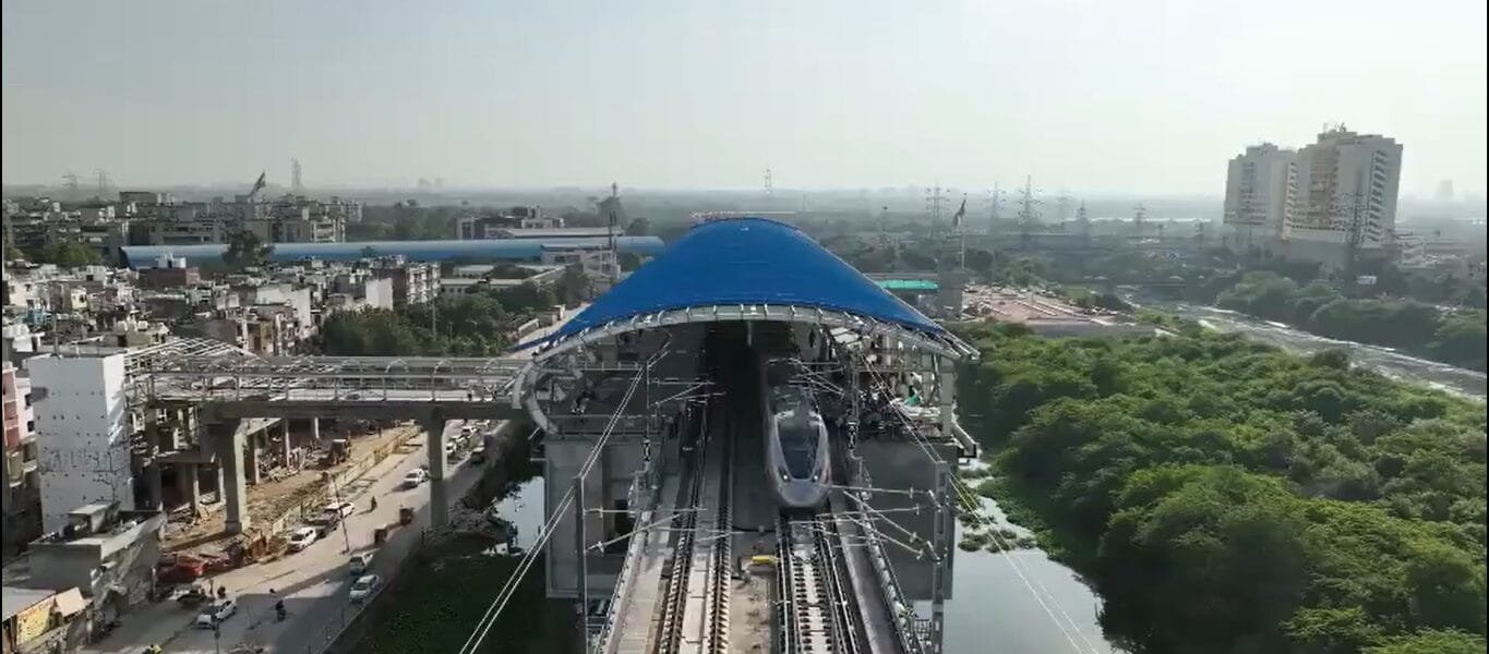 Trial runs of Namo Metro started between Sahibabad to New Ashok Nagar section on Delhi-Ghaziabad-Meerut RRTS corridor