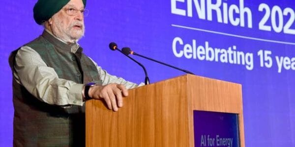 Union Minister Hardeep Singh Puri addresses KPMG's annual innovation and energy conference Enrich 2024