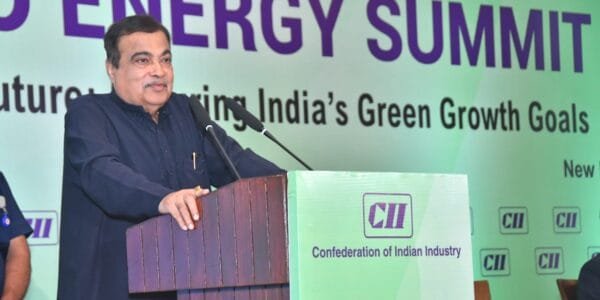 Union Minister Nitin Gadkari addresses the 12th CII Bioenergy Summit in Delhi