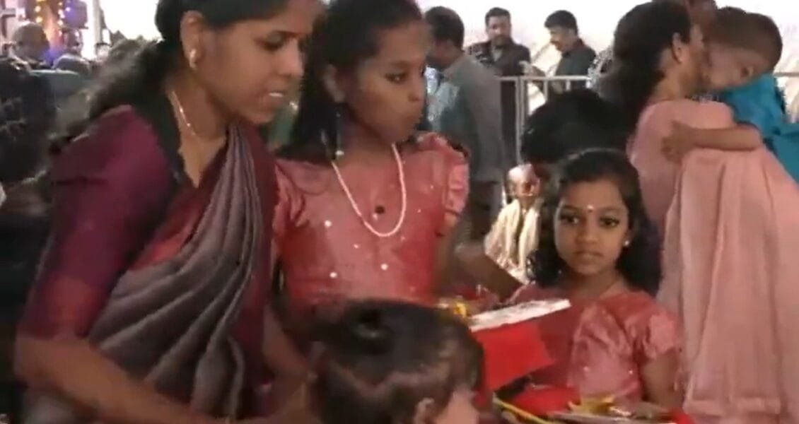 Vidyarambham festival is being celebrated in Kerala today