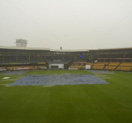 first Test match between India and New Zealand will be played from today at M. Chinnaswamy Stadium in Bengaluru