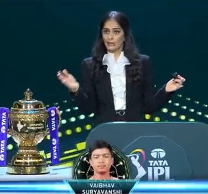 13 year old Vaibhav Suryavanshi became the youngest player of IPL