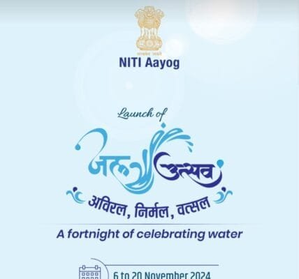 15-day Jal Utsav begins tomorrow