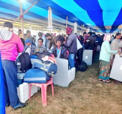All preparations are complete for tomorrow's voting in the first phase of assembly elections in Jharkhand