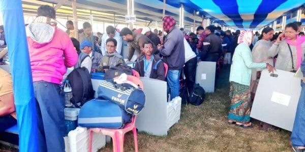 All preparations are complete for tomorrow's voting in the first phase of assembly elections in Jharkhand