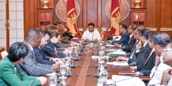 An IMF delegation arrives in Sri Lanka for the third review of the island nation's financing programme