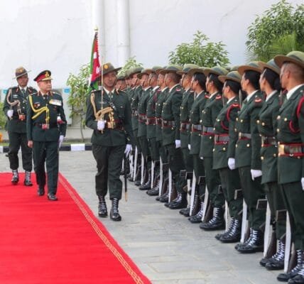 Chief of Army Staff General Upendra Dwivedi returned home today after completing a successful five-day official visit to Nepal