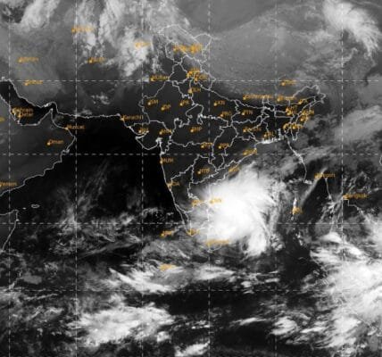 Cyclonic storm Fengal is likely to cross between Mahabalipuram and Puducherry tomorrow morning - IMD