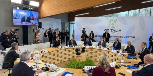 EAM Dr. S. Jaishankar attends the meeting of Foreign Ministers of G-7 countries in Italy