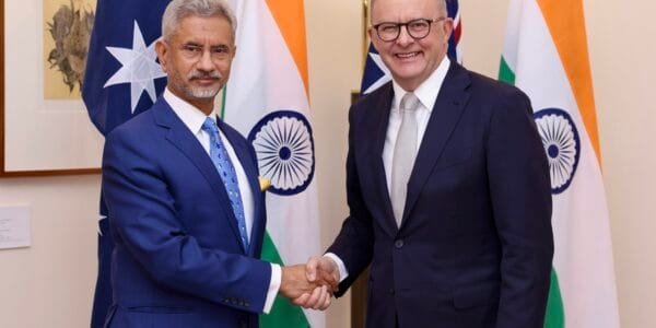 EAM Dr. S. Jaishankar met Australian Prime Minister Anthony Albanese in Canberra today