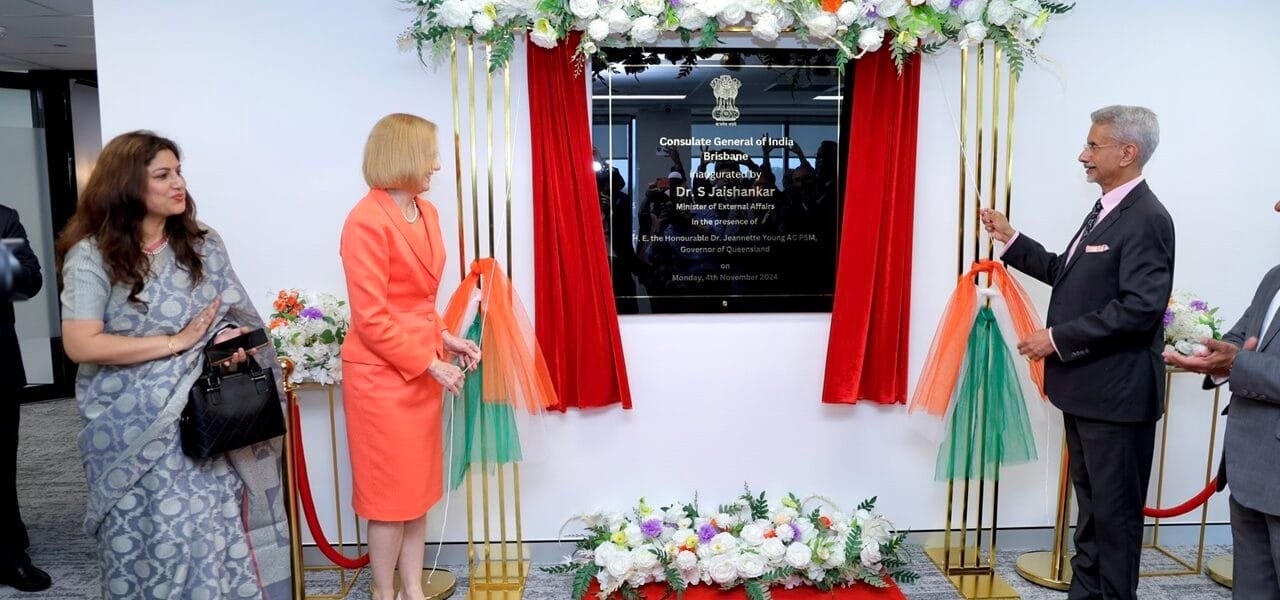 External Affairs Minister Dr S Jaishankar today inaugurated the new Consulate General of India in Brisbane