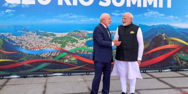 G-20 Summit PM Modi thanks Brazilian President Lula da Silva for the warm welcome