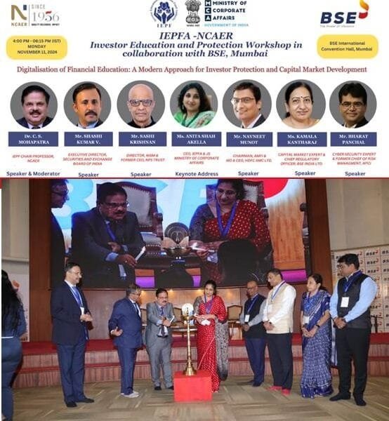 IEPFA, NCAER and BSE jointly organised a workshop on Revolutionary Impact of Digital Technology in the Financial Sector
