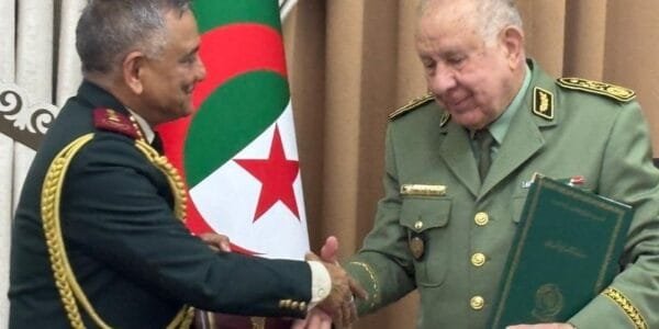 India and Algeria signed MoU on bilateral defence cooperation today