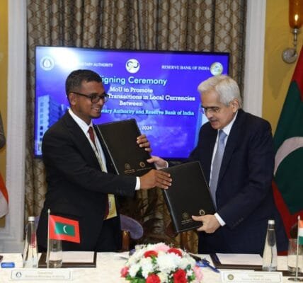 India and Maldives will now transact in their respective currencies