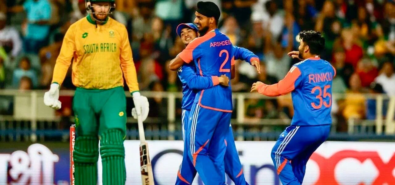 India defeated South Africa by 135 runs in the fourth and final T20 International cricket match and won the four-match series 3-1