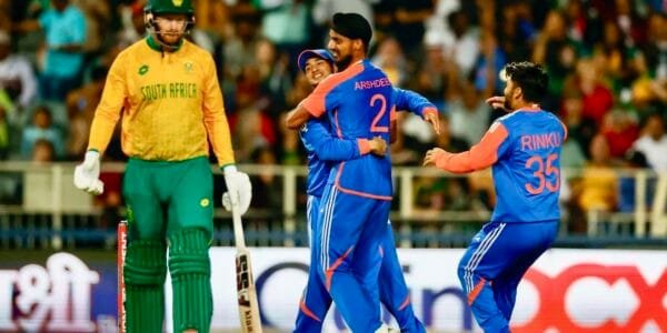 India defeated South Africa by 135 runs in the fourth and final T20 International cricket match and won the four-match series 3-1