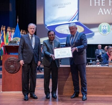 Indian Chemical Council awarded the 2024 OPCW-The Hague Prize