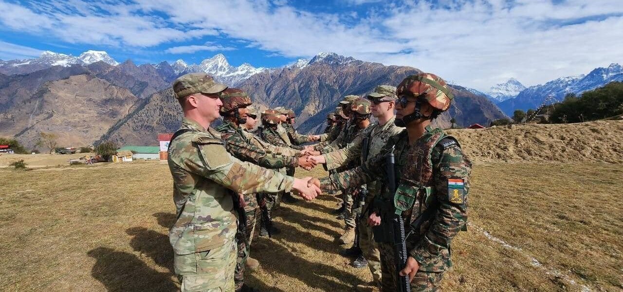 Indian contingent leaves to participate in joint military exercise 'Vajra Prahar' between India and US Special Forces
