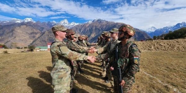 Indian contingent leaves to participate in joint military exercise 'Vajra Prahar' between India and US Special Forces