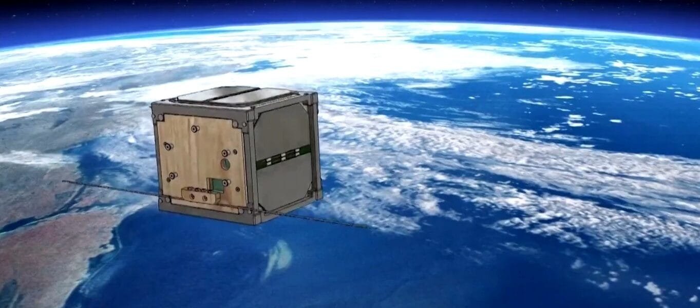 Japan launched the world's first wooden satellite