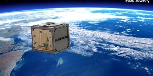 Japan launched the world's first wooden satellite