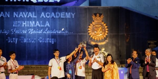 Jayshree Periwal High School, Jaipur emerged as the winner of Indian Navy Quiz - Think 2024