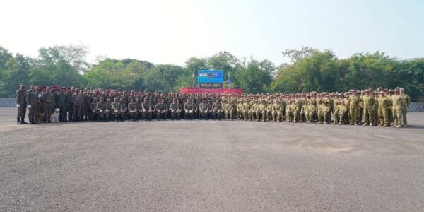 Joint military exercise Austrahind between armies of India and Australia began in Maharashtra