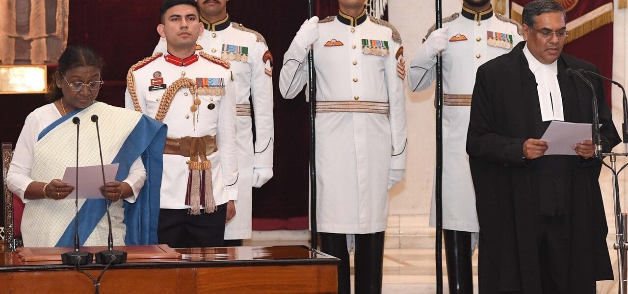 Justice Sanjiv Khanna took oath as the 51st Chief Justice of India today