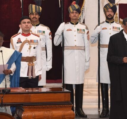 Justice Sanjiv Khanna took oath as the 51st Chief Justice of India today