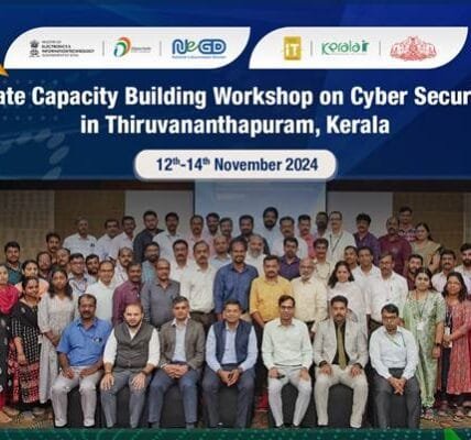 MEITy and Government of Kerala organised 'Cyber ​​Security Workshop' to enhance cyber security strength of State Government departments