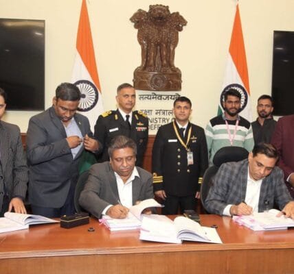 Ministry of Defence signed an agreement with Cochin Shipyard Limited