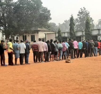 More than 46 percent voting in the first phase of Jharkhand assembly elections till 1 pm