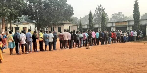 More than 46 percent voting in the first phase of Jharkhand assembly elections till 1 pm