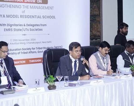 NESTS organised brainstorming camp to strengthen the management of Eklavya Model Residential Schools