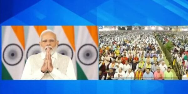 PM Modi attends 200th year celebrations of Shree Swaminarayan Mandir in Vadtal, Gujarat