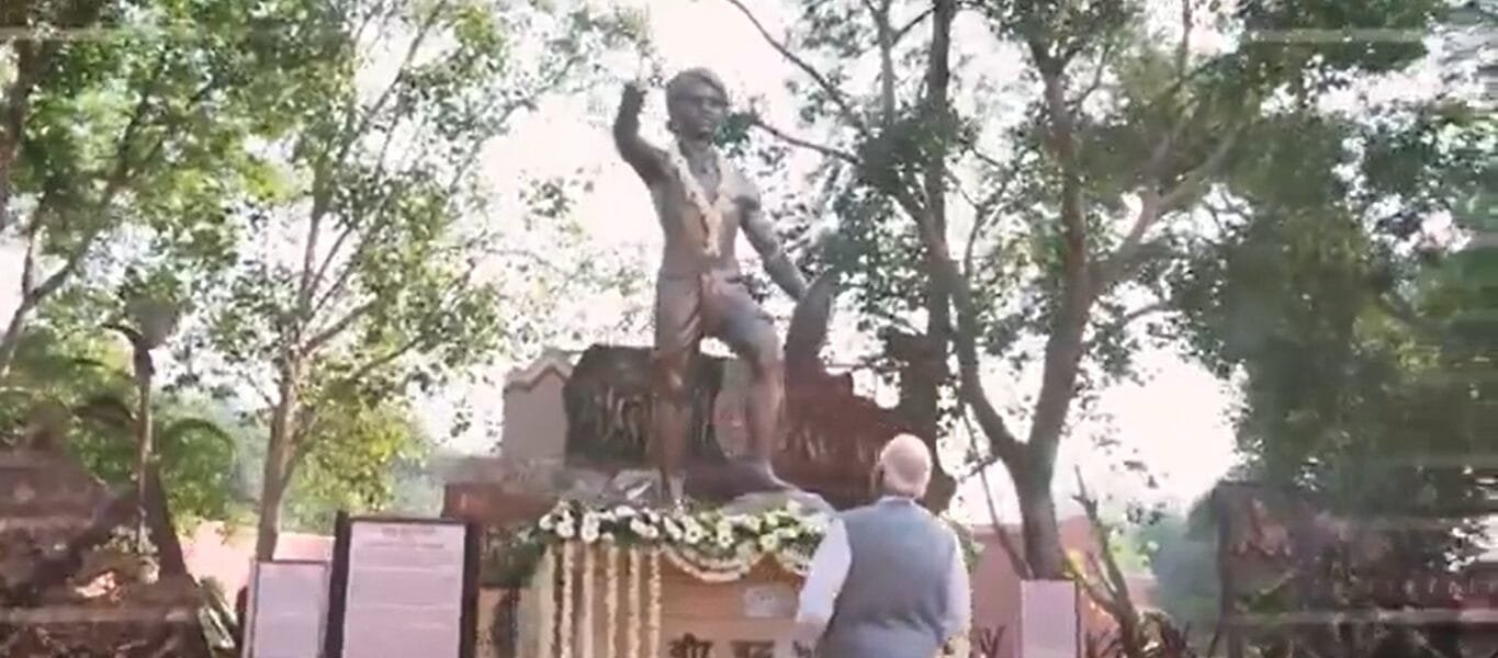PM Modi pays tribute to Bhagwan Birsa Munda on his birth anniversary today